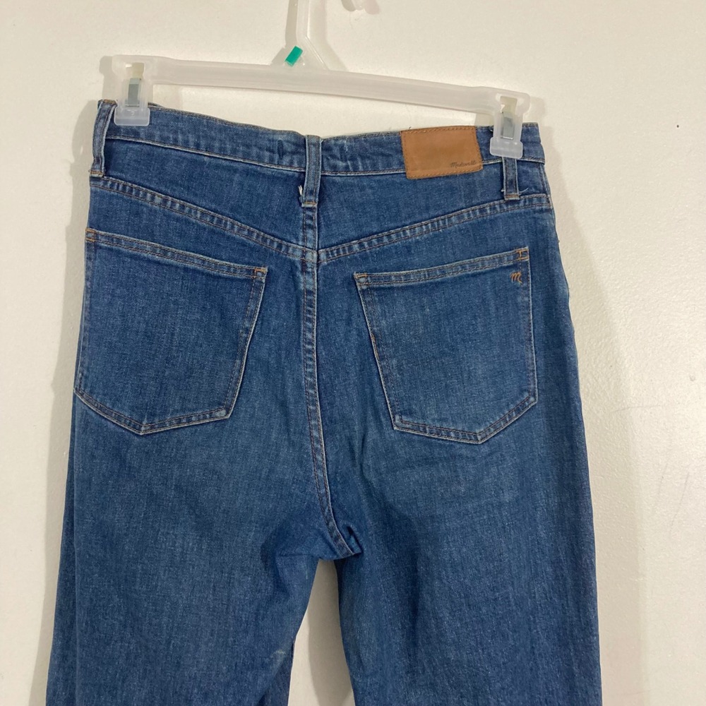 Madewell High-Rise Tapered Jeans Womens 26 Blue  Medium Wash‎ Denim CASUAL - Picture 10 of 14